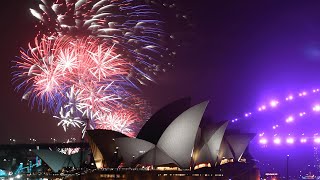 Watch Australias 2021 Sydney Harbour New Year fireworks celebrations [upl. by Wayne]