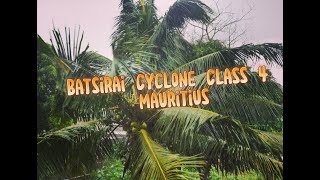 BATSIRAI CYCLONE 2022 CLASS 4 MAURITIUS [upl. by Herbie]