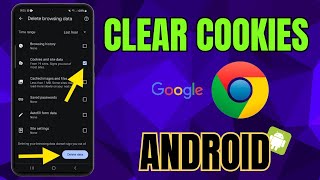 How to Clear Cookies in Chrome App on AndroidSamsung Galaxy Phone [upl. by Jonina]