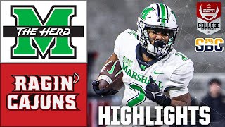 Sun Belt Championship Marshall vs Louisiana  Full Game Highlights  ESPN College Football [upl. by Manno]