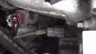 PCV Valve Replacement on Nissan Altima 2001 [upl. by Aicileb]