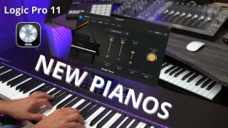 Logic Pro 11  New Pianos Factory Presets [upl. by Spevek]