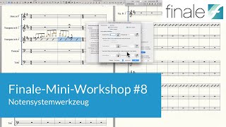 FinaleMiniWorkshop 8 – Notensystemwerkzeug [upl. by Kimon]