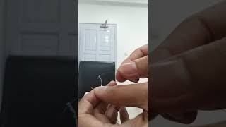 Cara memasang benang pada jahit luka Suturing [upl. by Lelia81]