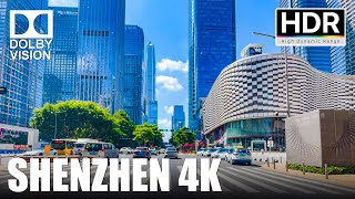 Shenzhen ChinaThe most complete Shenzhen driving tour driving around Shenzhen 4K HDR [upl. by Lumbye]