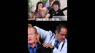 Conan OBrien Saved By Dr Arroyo  Hot Ones Spicy Wings Challenge Shorts Reaction [upl. by Nylesaj]