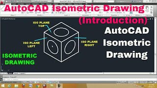 Isometric Drawing Basic Knowledge in autocad  ISOMETRIC AUTOCAD [upl. by Mccall912]