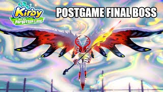 Kirby and the Forgotten Land  Postgame Final Boss Fight  Chaos Elfilis [upl. by Arihppas]