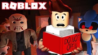 READING SCARY STORIES IN ROBLOX [upl. by Rebeka676]