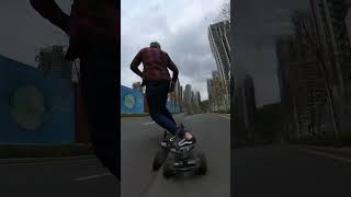 Exway Atlas Electric Skateboard Carving 전동보드 카빙 [upl. by Ailito381]