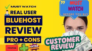 👉 Bluehost Review 2023  BlueHost Review By 🙋 Real User 🙋💥Is Bluehost Worth Your 💲Money💲 🤔 [upl. by Ramedlaw863]