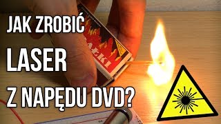 Jak zrobić Laser z Nagrywarki DVD  ArtekDIY [upl. by Sheri]