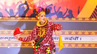 उत्कृष्ट झ्याउरे नृत्य ।Best nepali jhyaure dance coverNachideu fanakai ghumera [upl. by Bugbee]