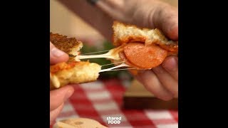 Pepperoni Pizza Grilled Cheese [upl. by Byler]