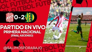 SAN MARTIN T VS ALDOSIVI EN VIVO⚽️🔥FINAL POR EL ASCENSO🔥PRIMERA NACIONAL  FÚTBOL ARGENTINO [upl. by Neelhtak]