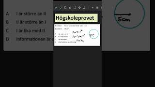 Högskoleprovet matematik matte utbildning enkelt tips tricks högskoleprovet studera skola [upl. by Emmery]