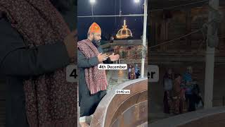 Wiladat mubarak syedfazlemoinchishty ajmersharif badi deg shorts viralvideo [upl. by Fortna]