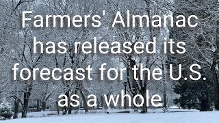 Farmers Almanac releases Pacific Northwests 2024 winter outlook [upl. by Tiphane750]