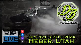 Demolition Derby  TRACK SHOT LIVE  Destructive Behavior  Heber Utah Day 1 [upl. by Alegnad]