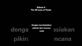 Hukum 4  The 48 Laws of Power motivation audiobookindonesia 48lawsofpower [upl. by Jaye]