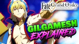 Who Is Gilgamesh amp How Strong is He The First Hero FateGrand Order Caster Gil Explained [upl. by Lehpar492]