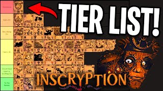 Inscryption Act 1 Units Tier List [upl. by Haveman]