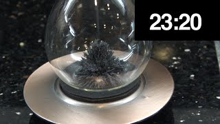 30 Second Magnetic Sand Timer Up Close  Beautiful Designs [upl. by Hui982]