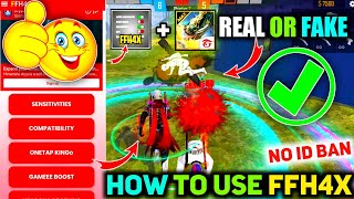 Free Fire Max New Hack App  How To Use FFH4X Free Fire Max Hack Tool App 2022 ffmaxhackapp [upl. by Aicatsana]