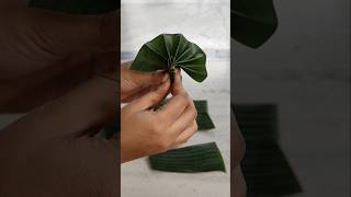 Best out of Banana Leaves  Diwali decoration ideas  Agarbatti stand [upl. by Akimaj]