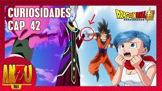 DRAGON BALL SUPER CAPITULO 42  CURIOSIDADES Y ERRORES PARTE 42  BILLS VS YAMCHA  REVIEW  ANZU361 [upl. by Krissy6]