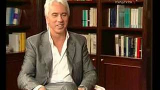 Hvorostovsky  interview in Russian part 1 of 3 [upl. by Asoramla]