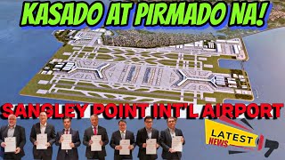 SANGLEY POINT INTERNATIONAL AIRPORT UPDATE 2023 [upl. by Aiceled541]