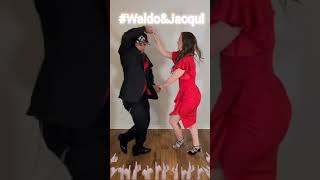 Cumbia Turns with Arm Combination  How To Dance Cumbia  Online Dance Classes  Waldo amp Jacqui [upl. by Waddle]