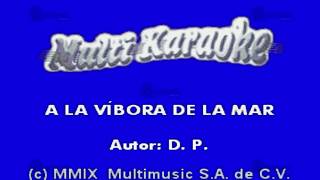 MULTIKARAOKE  A La Víbora De La Mar [upl. by Karol330]