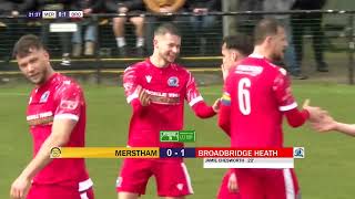 Merstham 01 Broadbridge Heath  Match Highlights  1st April 2024 [upl. by Stafani]