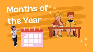 Months of the Year In English ll Ashleen Digital Learning year monthsoftheyear monthsname [upl. by Immij]