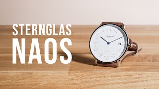 STERNGLAS NAOS la montre minimaliste fonctionnelle à prix tout doux [upl. by Ailemac]