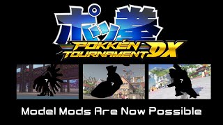 Pokken Tournament DX  Model Mods Now Possible [upl. by Jethro]