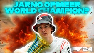 I Made JARNO OPMEER a WORLD CHAMPION in F1 24 [upl. by Annav577]