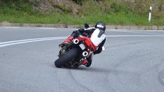 Honda VTR 1000 Firestorm cornering and sound Jahodna [upl. by Colon555]