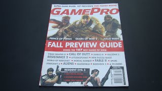 FCG presents GamePro magazine September 2008 Prince of Persia Halo Wars Resident Evil 5 [upl. by Aindrea]