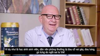 CHUYÊN GIA NGHIÊN CỨU ĐÁNH GIÁ SỮA NON XƯƠNG KHỚP GRANDSURE GOLD [upl. by Llennahc927]