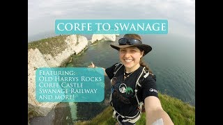 South West Coastal Path  Corfe to Swanage along the Purbeck Way [upl. by Amlez]