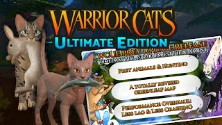 PREY UPDATE amp NEW MAP RELEASE DATE IS HERE Warrior Cats Ultimate Edition [upl. by Iormina]