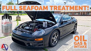 2003 Mitsubishi Eclipse Gets a Full Sea Foam Treatment  130K Mile Engine FIRST Time Cleaning [upl. by Catto]