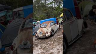 Fusca 1962 com uma patina surreal 🐀 fusca 1962 ratlook vw viralshorts [upl. by Glynias]