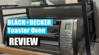 BLACKDECKER Toaster Oven Review  Stylish Countertop Cooking Revealed [upl. by Lucho]