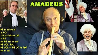 Dal film AMADEUS  Marcia di benvenuto per MOZART [upl. by Ihpen587]