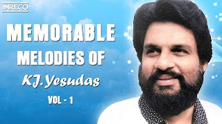 Memorable Melodies Of KJ Yesudas Vol  1  Malayalam Super Hit Film Songs  Audio Jukebox  INRECO [upl. by Rebmat]