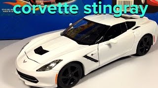 124 scale Corvette Stingray by Maisto [upl. by Mcnamara]